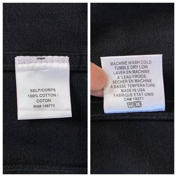 NEW RE/DONE Levi’s Overall Denim Mini Dress (Sz M) Reworked Vintage Black - Picture 15 of 16